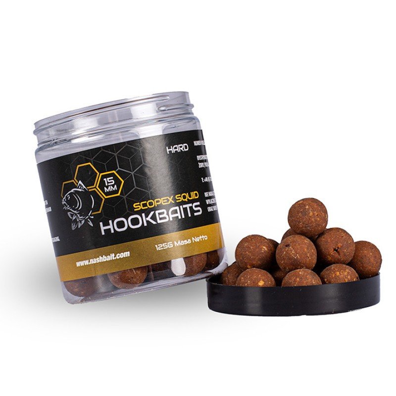 Hard Hookbaits Scopex Squid 125g  Nashbait-Appâts-Carptour