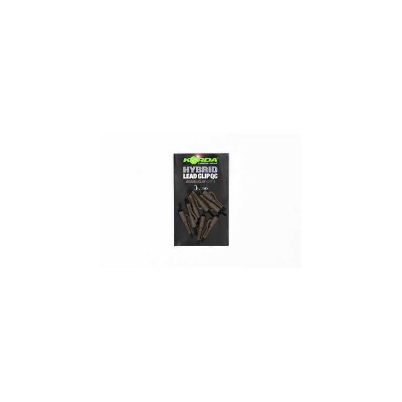 Clip-Plomb Hybrid Lead Clip QC Swivel Korda (x8)-Outils et Accessoires-Carptour