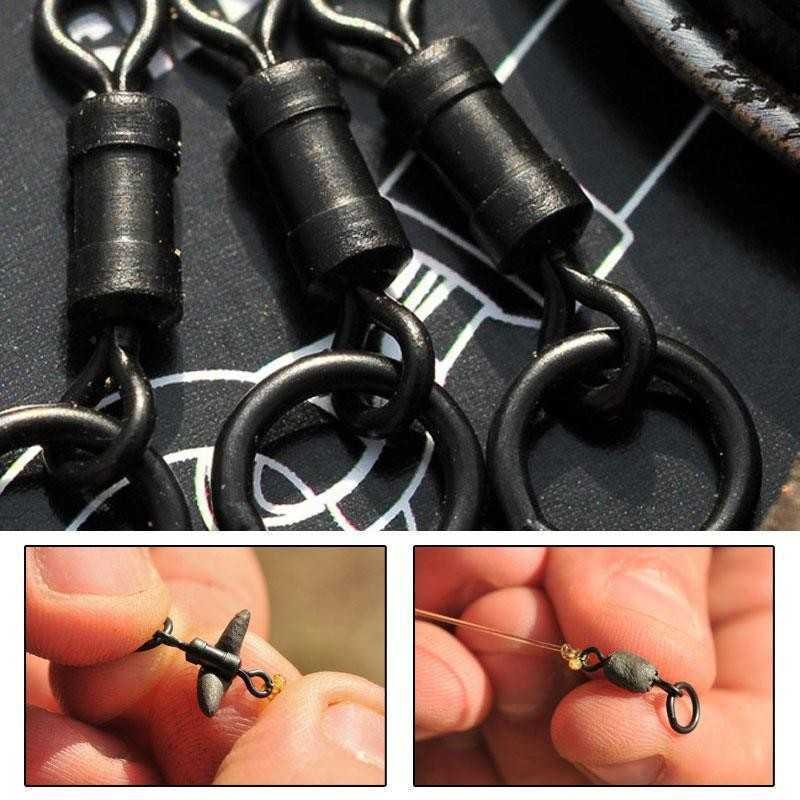 Emerillon Chod Swivel Korda (x8) Emerillon Chod Swivel Korda (x8)-Outils et Accessoires-Carptour