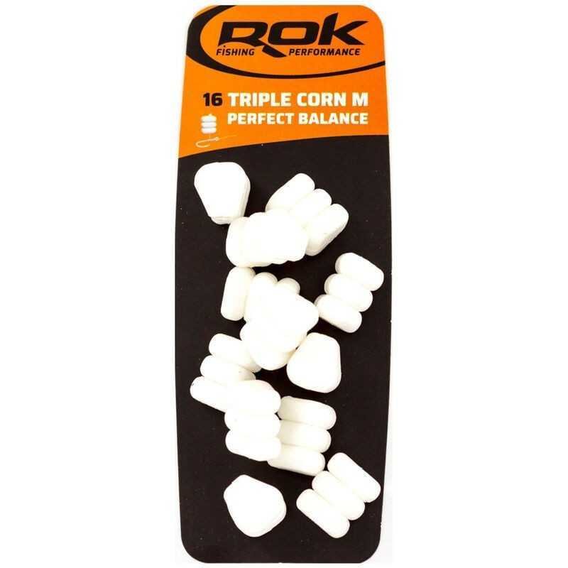 Maïs Artificiel Triple Corn M Pefect Balance Rok (x16) Maïs Artificiel Triple Corn M Perfect Balance Rok (x16)-Appâts Artificiels-Carptour