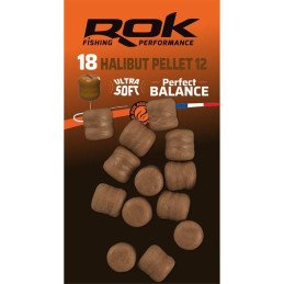 Pellet Artificiel Halibut 12mm Perfect Balance Arômatisé Rok (x16)