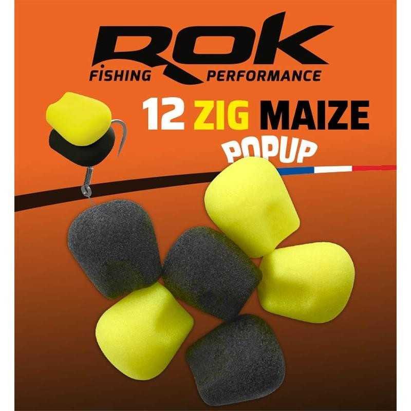 Zig Maize ultra Pop-Up Rok (x12)-Appâts Artificiels-Carptour