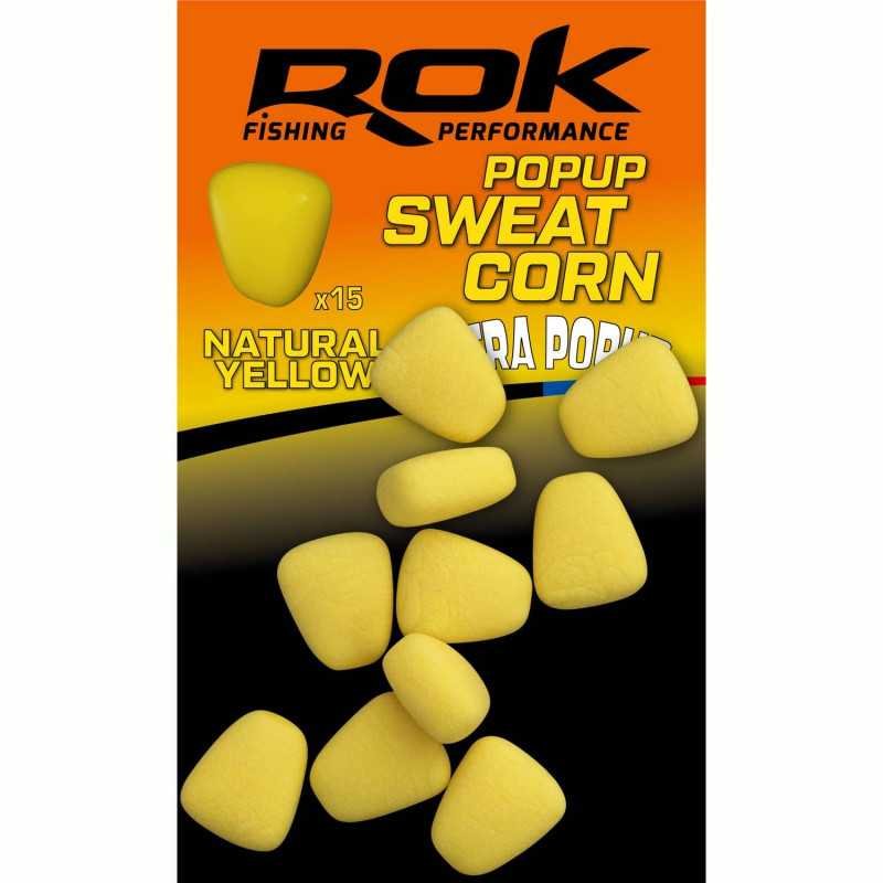 Maïs Artificiel Natural Yellow Pop-Up Rok (x15)-Appâts Artificiels-Carptour