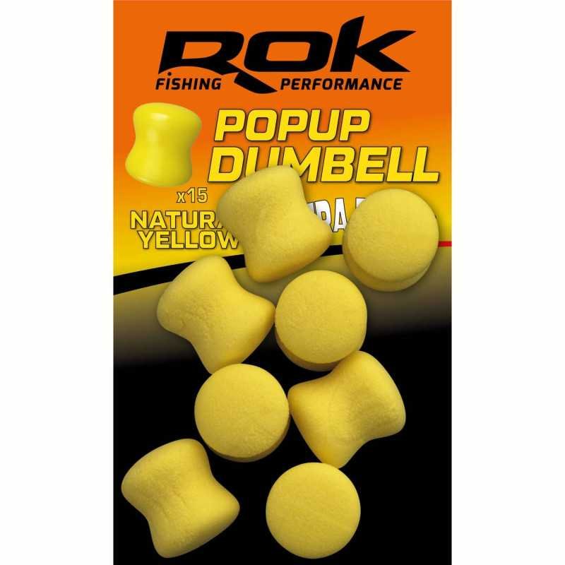 Maïs Artificiel Natural Yellow Pop-Up Rok (x15)-Appâts Artificiels-Carptour