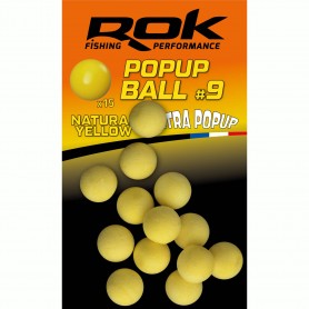 Maïs Artificiel Natural Yellow Pop-Up Ball Rok (x15)