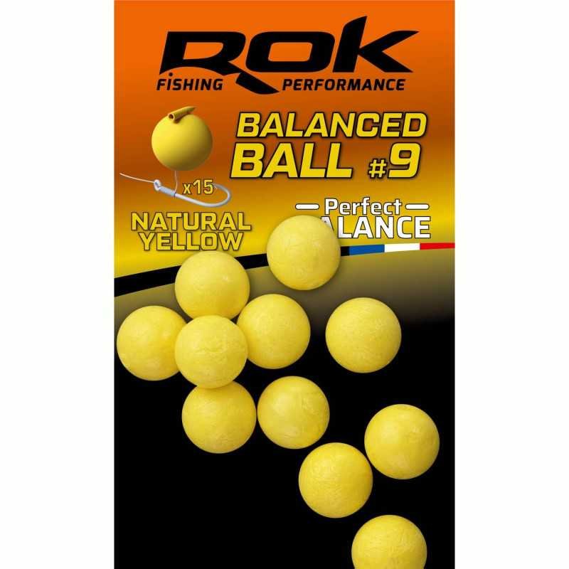 Maïs Artificiel Natural Yellow Balanced Ball Rok (x15)-Appâts Artificiels-Carptour