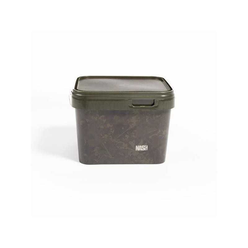 Seau Nash Rectangular Bucket Camo Seau Nash Rectangular Bucket Camo-Amorçage-Carptour