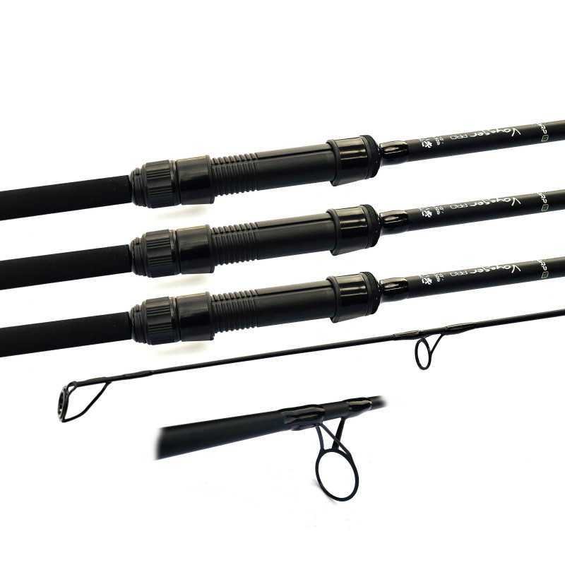 Canne CarpOn Voyager Pro 10' 3.5lb Canne CarpOn Voyager Pro 12' 3.25lb Pack (X3)-Cannes-Carptour