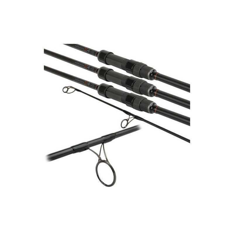 Canne Fox Horizon X4 - S 10' 3lb Full Shrink (Pack X3)-Packs et Ensembles-Carptour