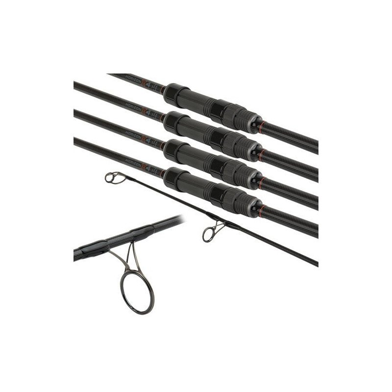 Canne Fox Horizon X4 - S 10' 3lb Full Shrink (Pack x4)-Packs et Ensembles-Carptour