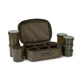 Trousse Fox Voyager 8 Pots Hookbait Case