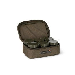 Trousse Fox Voyager 8 Pots Hookbait Case