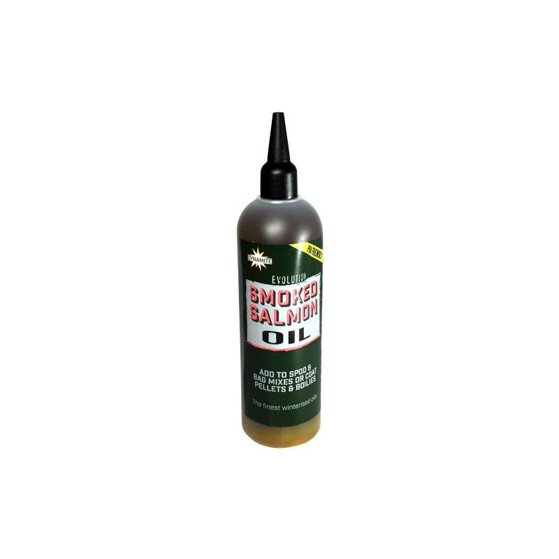 Dynamite Baits Smoked Salmon Evolution Oil 300ml-Appâts-Carptour