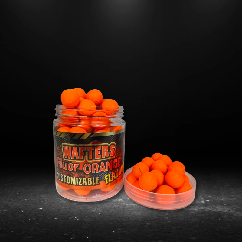 Wafters personnalisables ProElite Baits Flavours Fluor Orange 14mm 110g Wafters personnalisables ProElite Baits Flavours Fluor Orange 14mm 110g-Appâts-Carptour