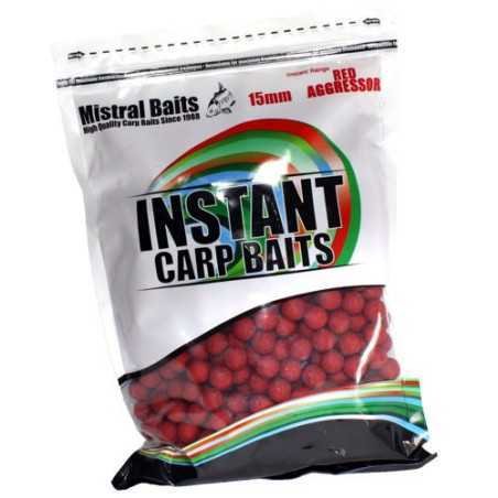 Bouillettes Mistral Baits Red Aggressor 15mm 1kg