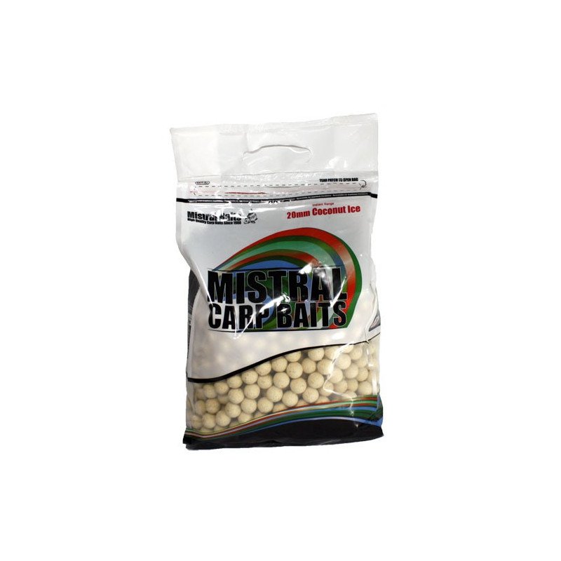 Bouillettes Mistral Baits Instant Range Coconut Ice 5kg 20mm-Appâts-Carptour