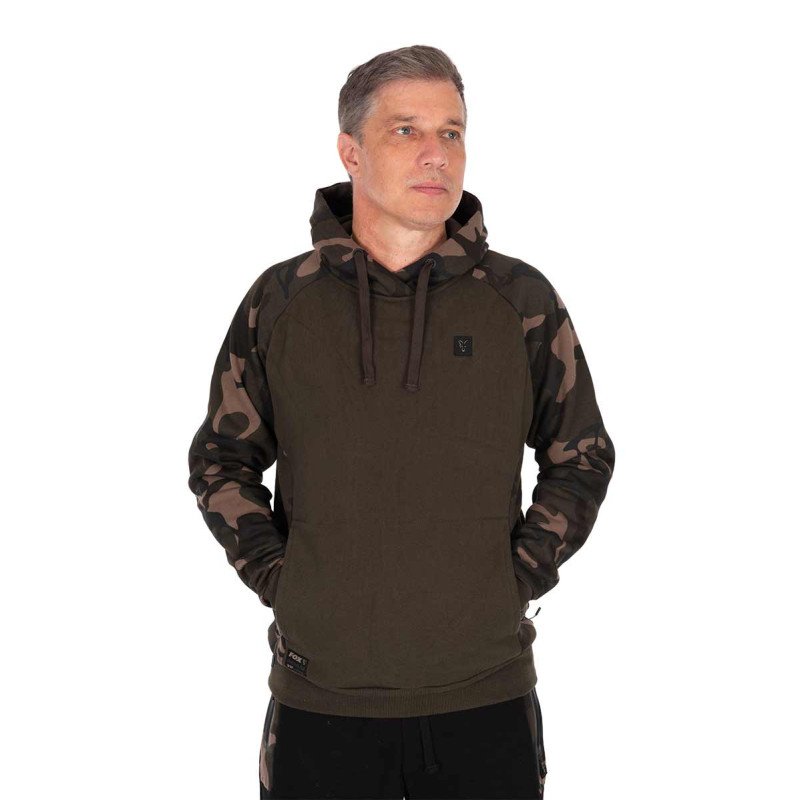 Sweat Fox Khaki & Camo Pullover Prémium 310 Hoodie-Vêtements-Carptour