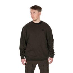 Sweat Fox LW Khaki Jumper | Vêtements | Matériel pour la Pêche à la...