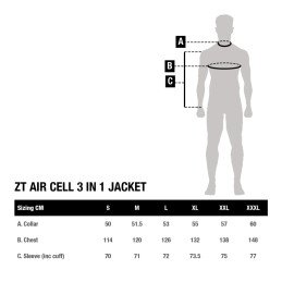 Veste Nash ZT Air Cell 3 en 1 Jacket | Vêtements | Matériel pour la...