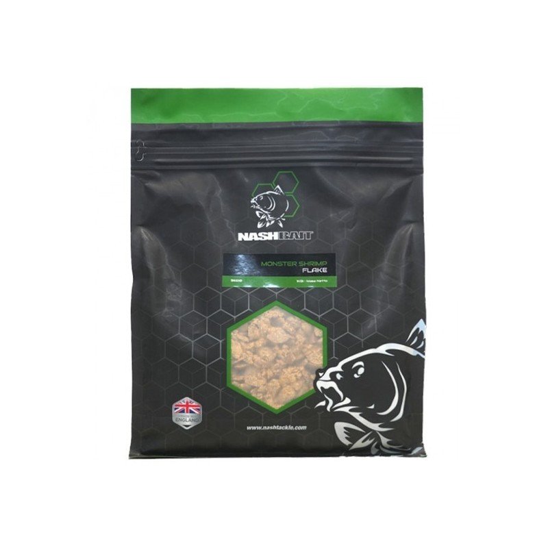 Monster Shrimp Flake 2024 Nashbait 1kg-Appâts-Carptour