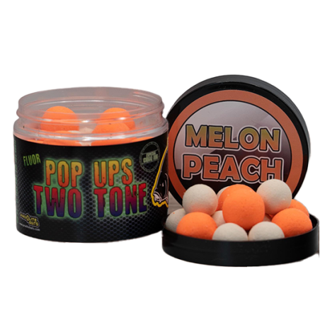 Fluor Pop-Ups Two Tone ProElite Baits Melon & Peach 14/20mm 60g