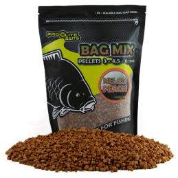 Pellets ProElite Baits Melon & Peach Bag Mix 3-4, 5-6mm 800gr | App...