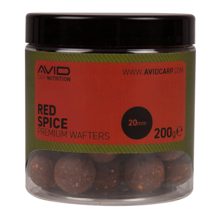 Pop-ups Wafters Prémium Avid Carp Red Spice 20mm 200g