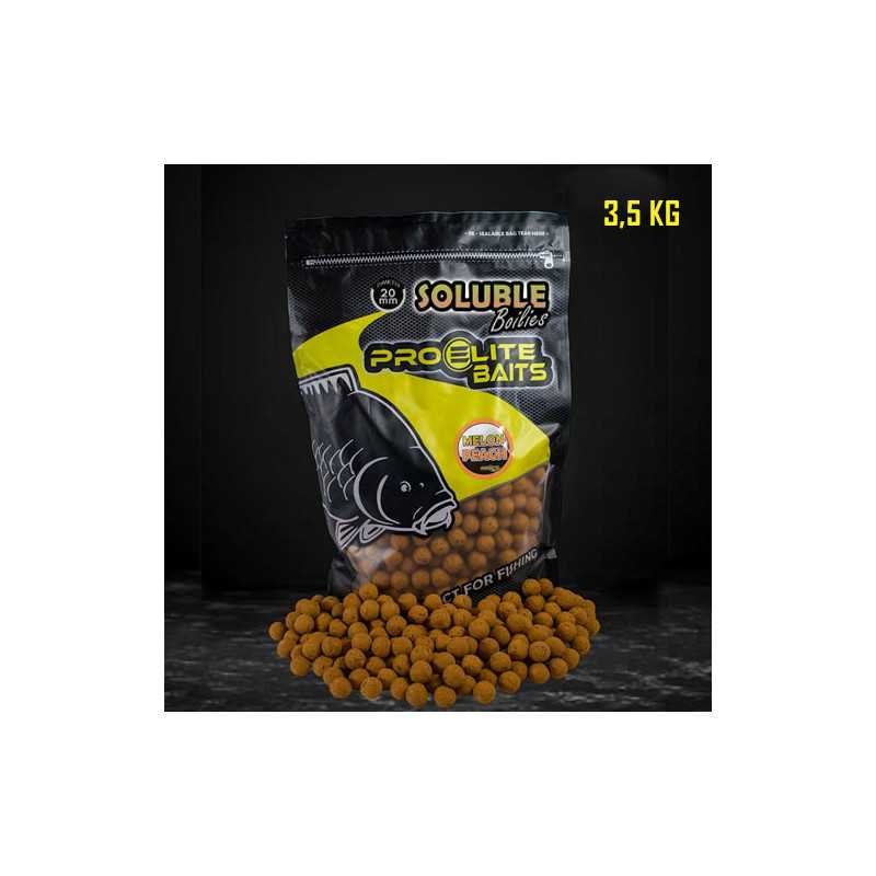 Bouillettes Solubles Pro-Elite Baits Melon & Peach 20mm 3.5kg Bouillettes Solubles Pro-Elite Baits Melon & Peach 20mm 3.5kg-Appâts-Carptour
