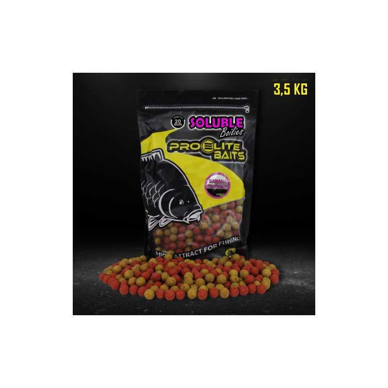 Bouillettes Solubles Pro-Elite Baits Banana & Strawberry 20mm 3.5kg Bouillettes Solubles Pro-Elite Baits Banana & Strawberry 20mm 3.5kg-Appâts-Carptour