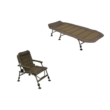 Pack Confort Fox Voyager Bedchair & Level-chair Standard