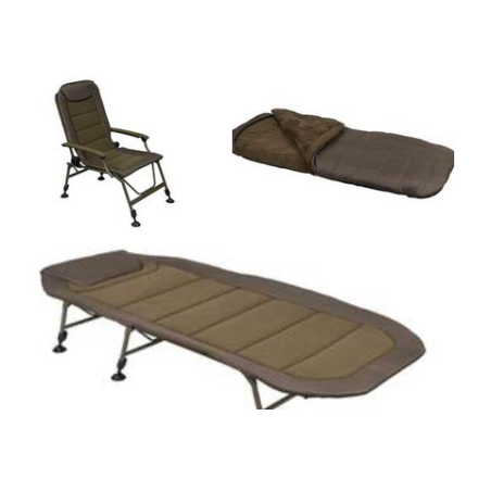 Pack Confort Fox Voyager Bedchair / Level-Chair / Duvet X-Large