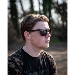 Lunettes Fox Avius Trans Khaki - Brown Lens