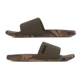 Claquettes Fox Kaki & Camou Sliders