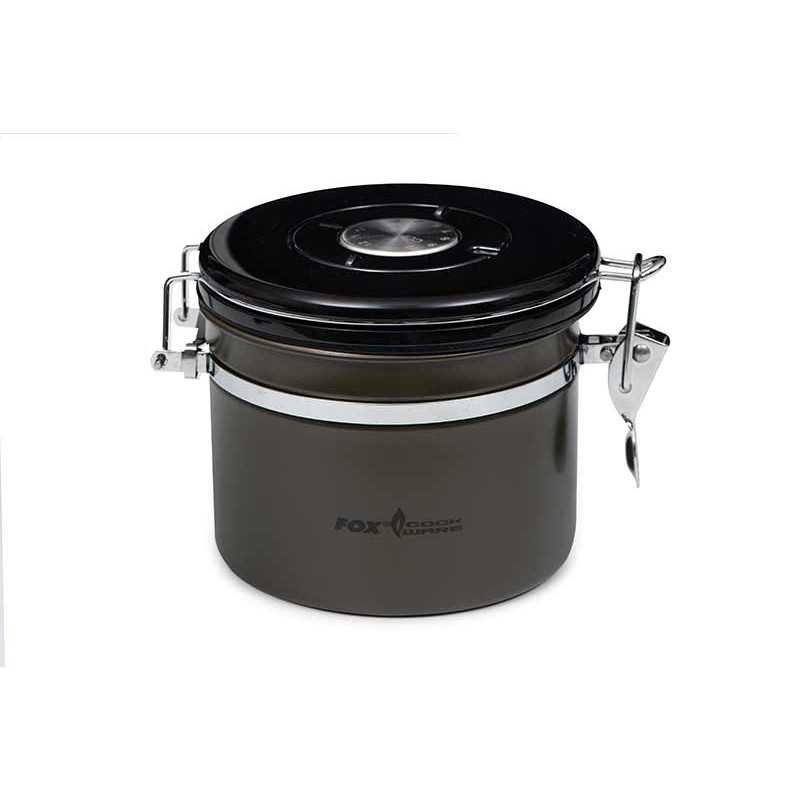 Boîte à Café/Thé Fox Cookware Coffee/Tea Khaki Storage 860ml Boîte à Café/Thé Fox Cookware Coffee/Tea Khaki Storage 860ml-Bivouac-Carptour