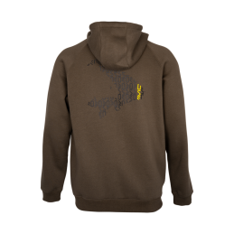 Sweat à Capuche Avid Compound Zip Hoodie Brown