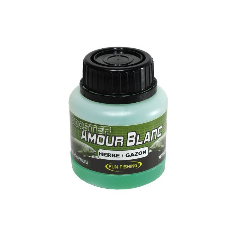 Booster Fun Fishing Amour Blanc Herbe & Gazon 100ml-Appâts-Carptour