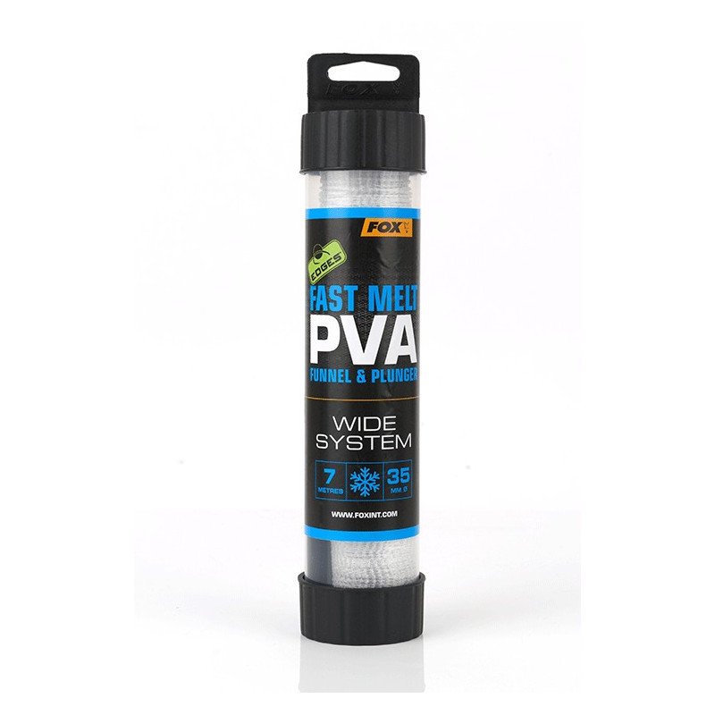 PVA Fox Edges Mesh System Wide 7m (dissolution rapide)-Préparation-Carptour