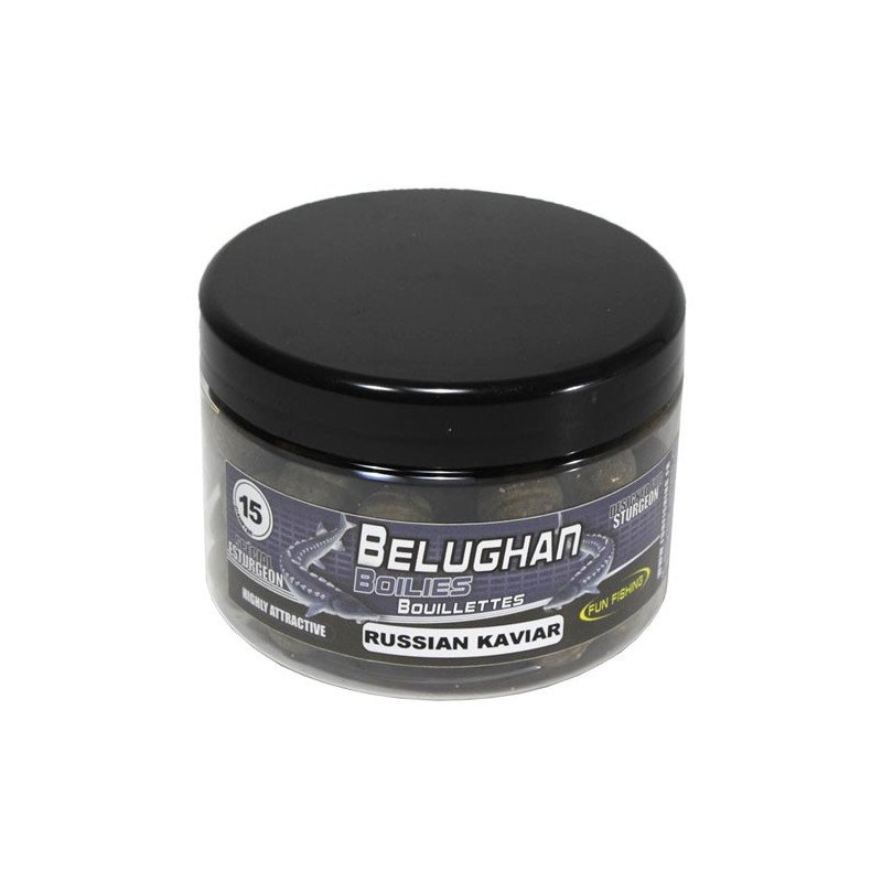 Bouillettes Fun Fishing Beluga Russian Caviar 15mm 250g-Appâts-Carptour