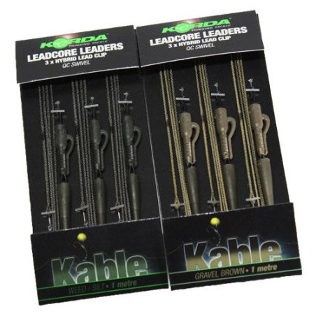 Montage Korda Leadcore Hibrid Lead Clip QC Swivel 1m