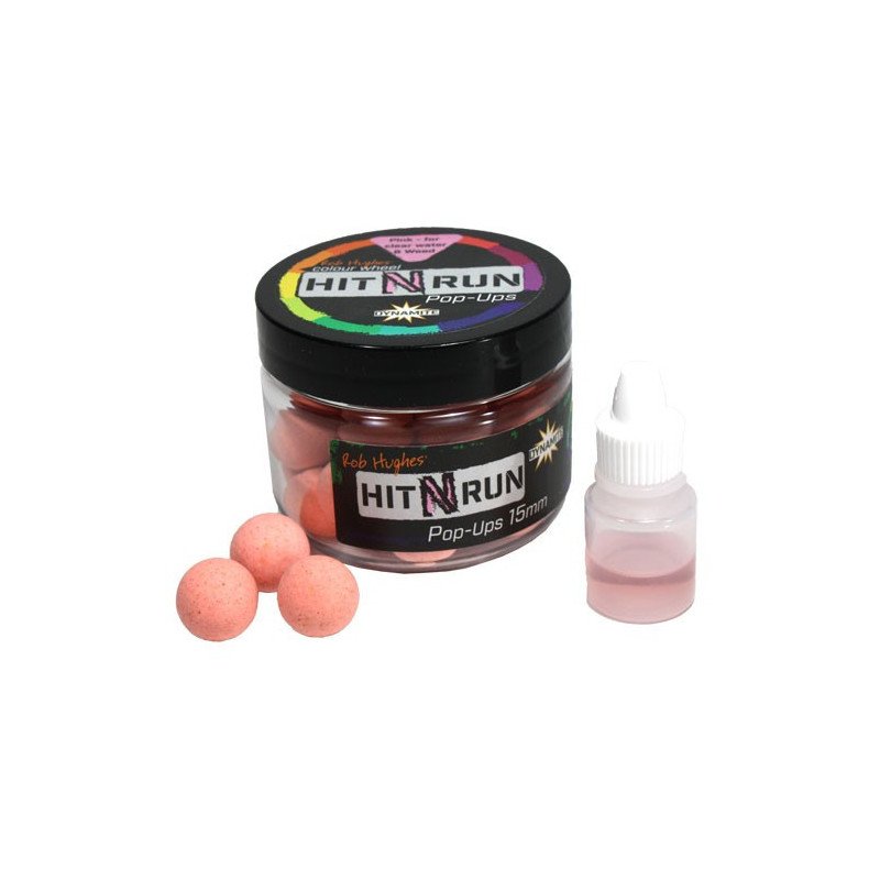 Dynamite Baits Hit N Run Pop Up Pink-Appâts-Carptour