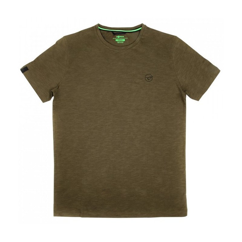 T-Shirt Korda TK Tee Olive-Vêtements-Carptour