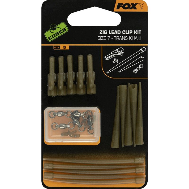 Kit de Montage Fox Edges Zig Lead Clip Kit-Outils et Accessoires-Carptour