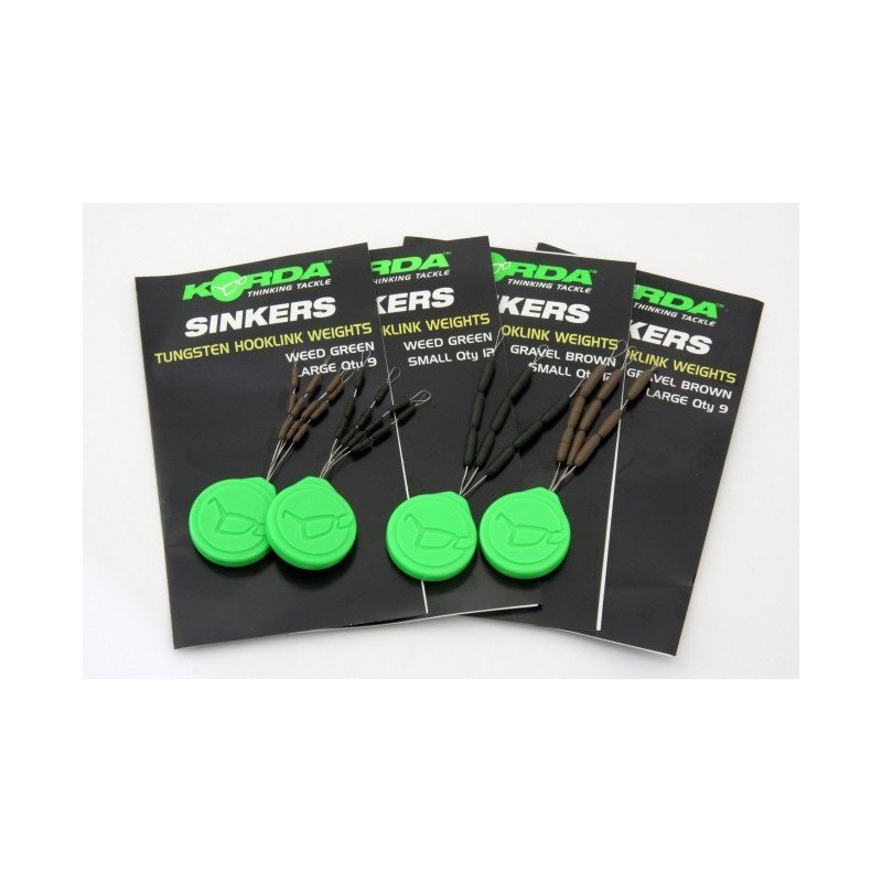 Sinkers Korda Tungstène-Outils et Accessoires-Carptour