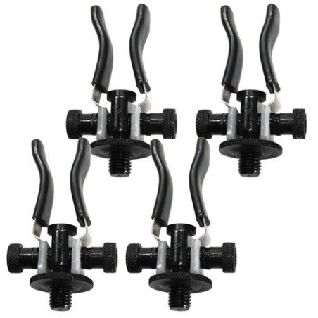 Support Arrière Carptour Ajustable Rod Rest Black (x4)