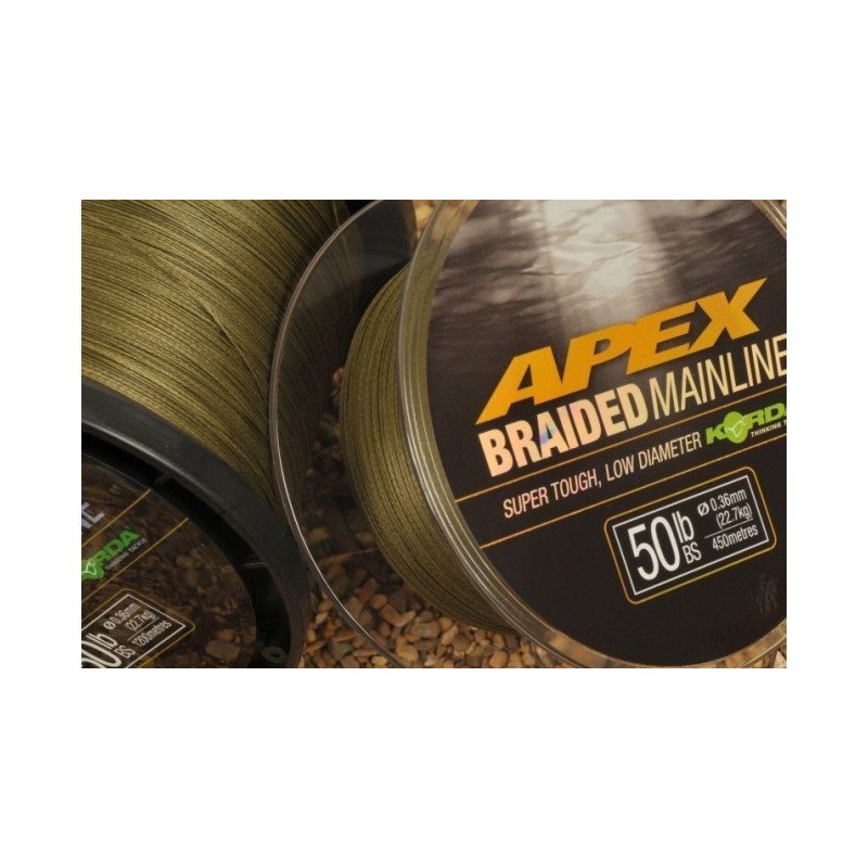 Tresse Korda Apex 450m-Ligne-Carptour