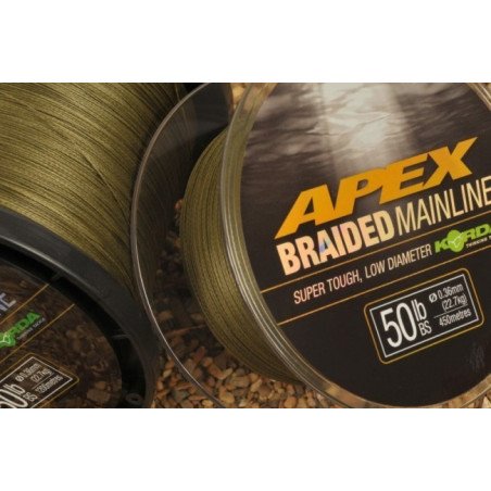 Tresse Korda Apex 450m | Ligne | Matériel pour la Pêche à la Carpe