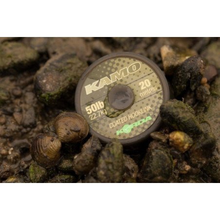 Kamo Coated Hooklink Korda tresse 20m