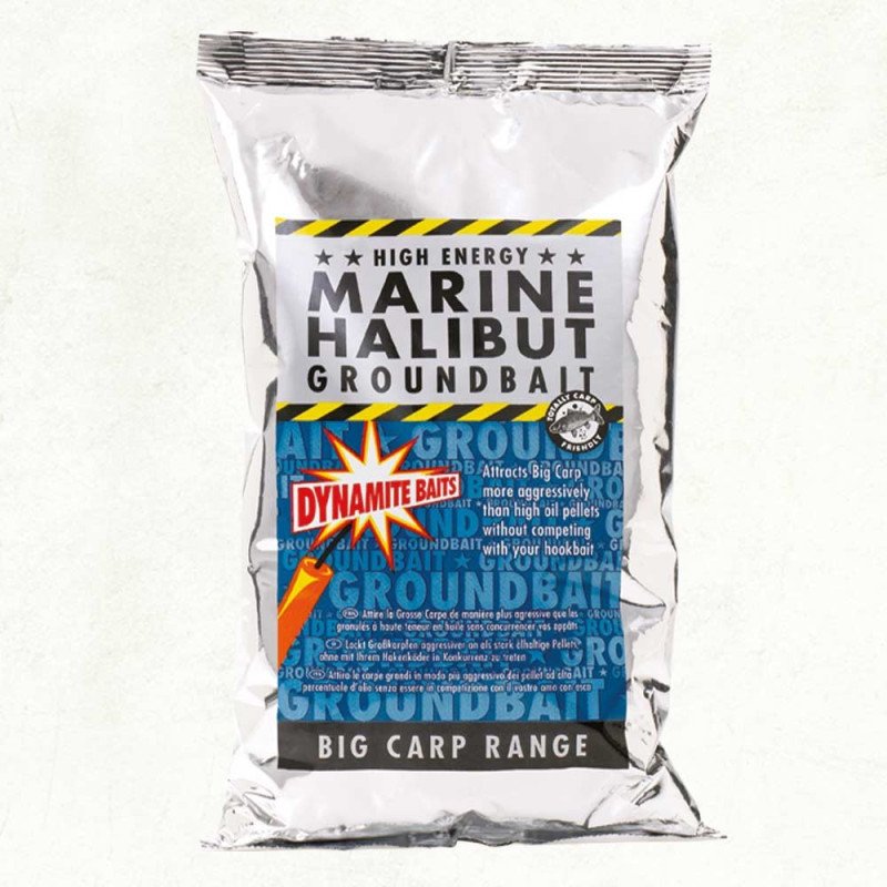 Dynamite Baits GroundBait Marine Halibut 1kg-Appâts-Carptour