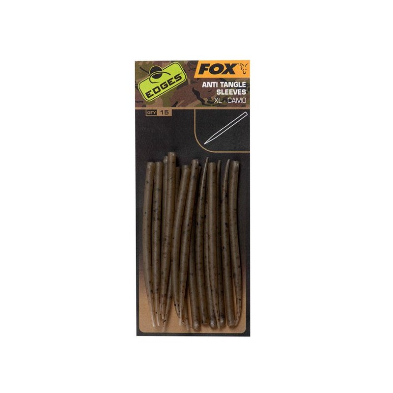 Anti Tangle Sleeves Fox Edges Camo XL (par 15)-Outils et Accessoires-Carptour