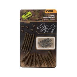 Kit de Motage Fox Edges Camo Slik Lead Clip (par 5)